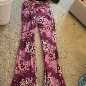 Flower Bellbottom Leggings